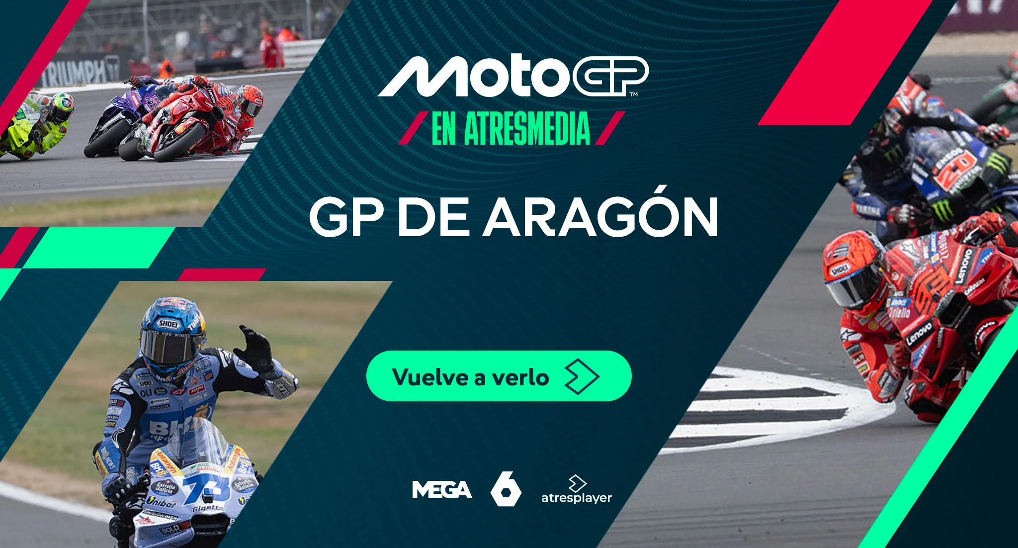 MotoGP de España en Aragón. Ver en Atresplayer